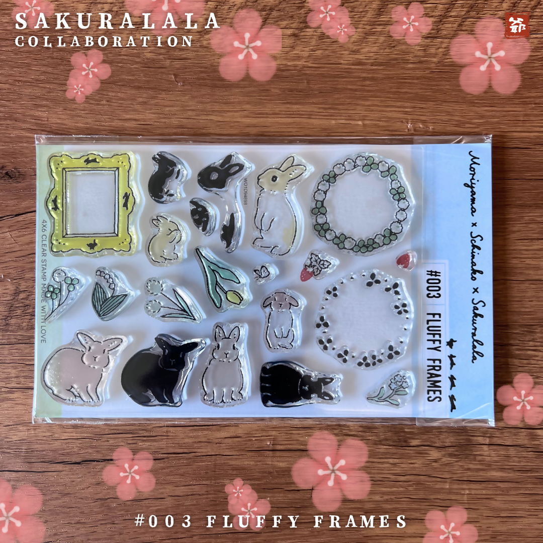Sakuralala x Moriyama x Schinako 聯乘印章