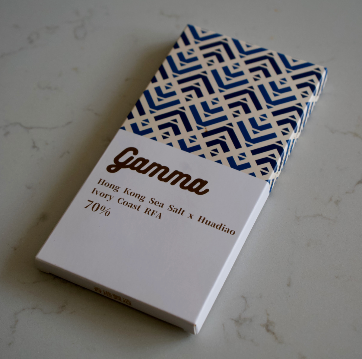 花雕海鹽象牙海岸 70% 黑朱古力/ Ivory Coast x HK Sea Salt x Huadiao 70% Dark Chocolate
