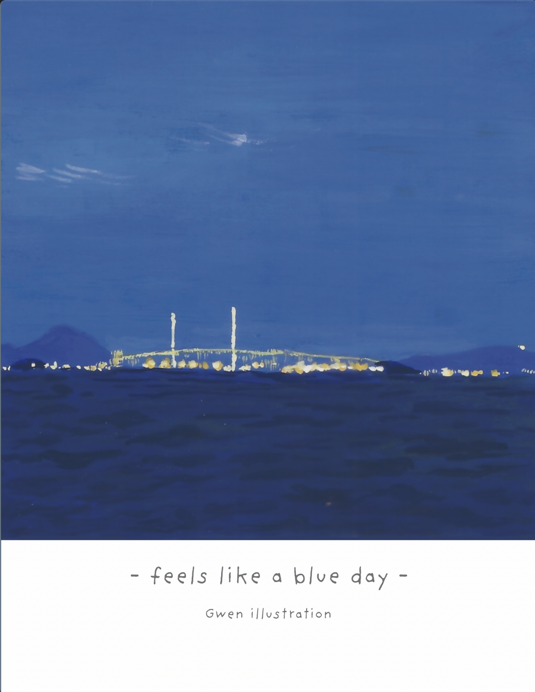 Feels like a blue day