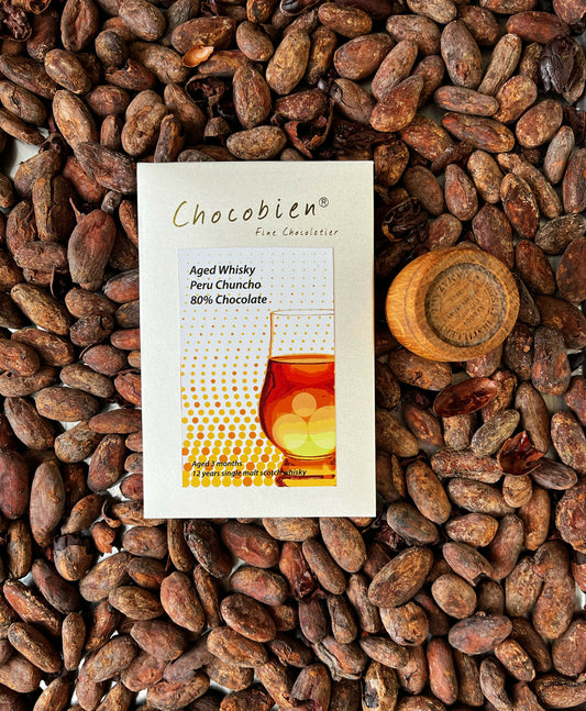 Whisky aged chocolate