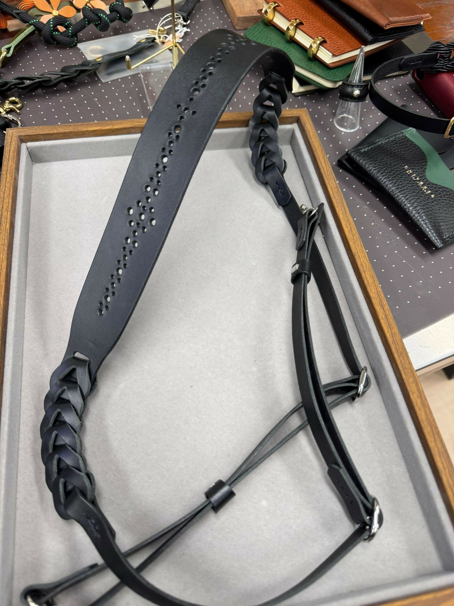 CAMERA & PHONE SHORT LEATHER STRAP 相機或手機皮帶 . 長帶粗款