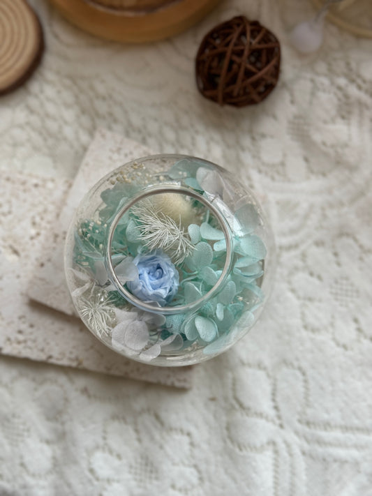 永生花蠟燭座工作坊