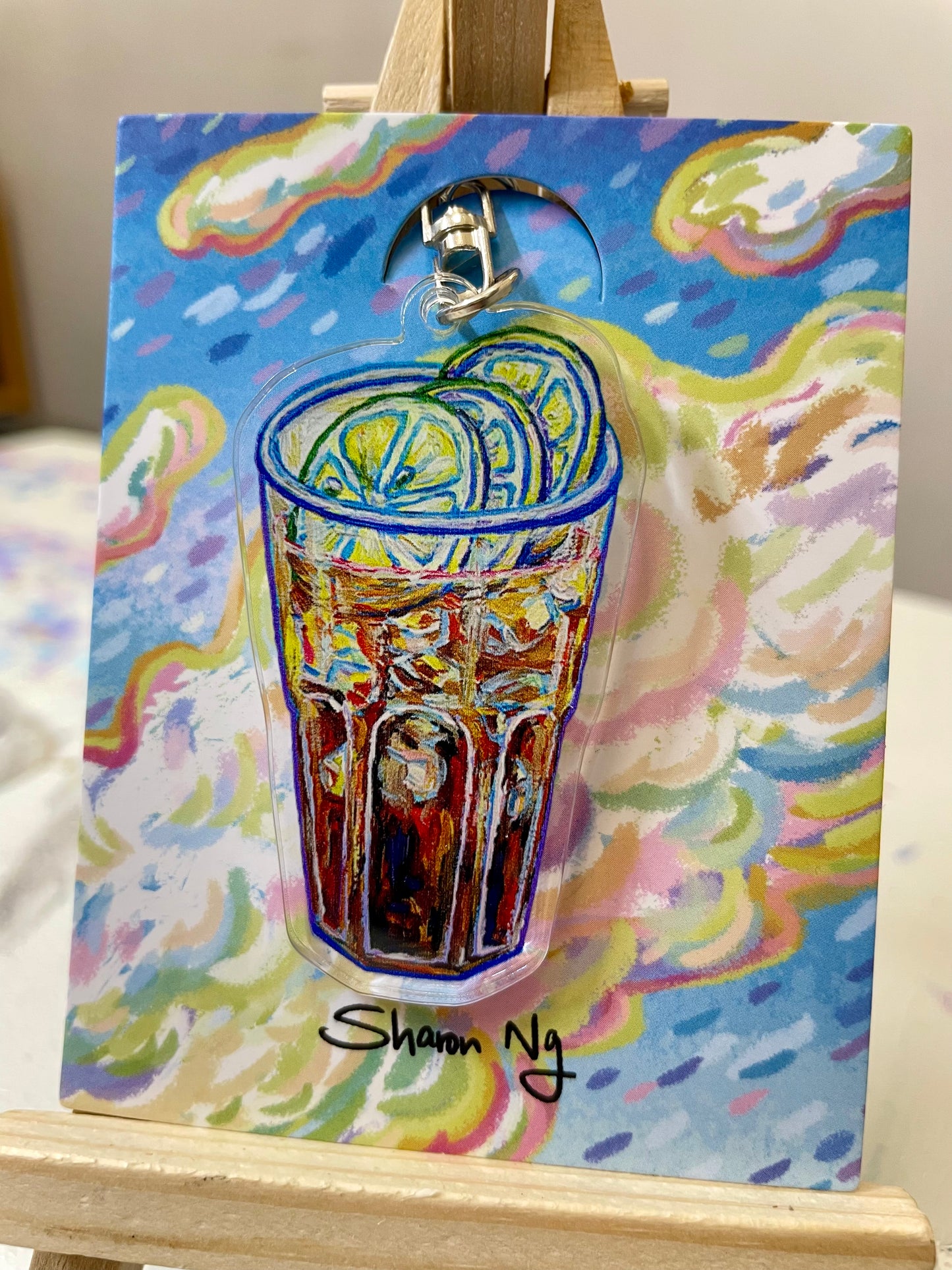 Sharonng Art 鎖匙扣（食物）