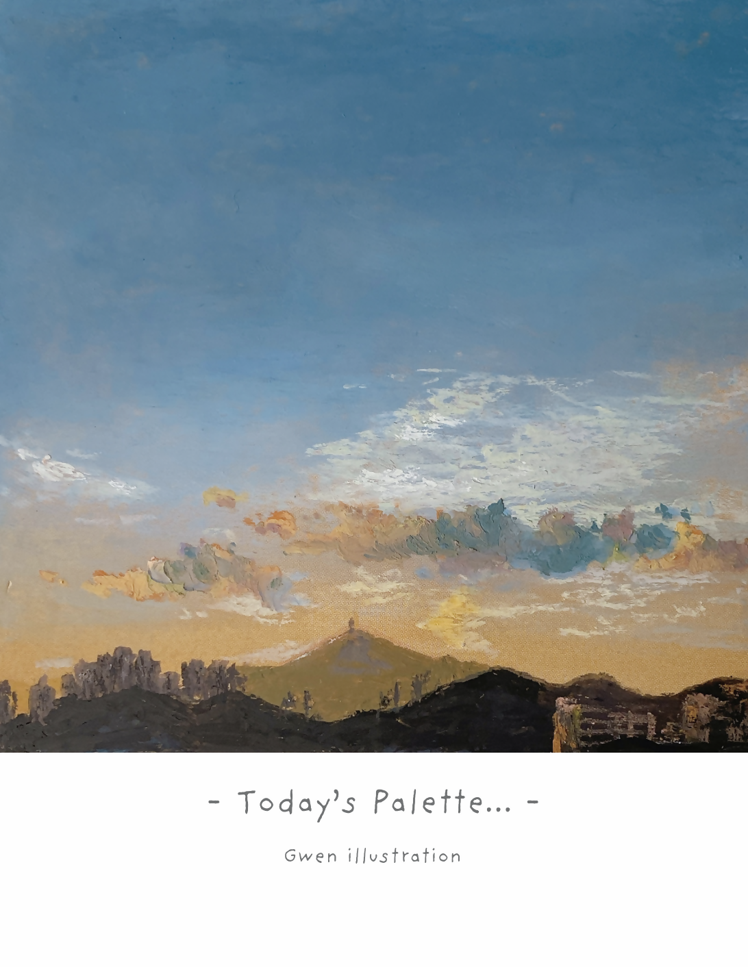 today's palette…