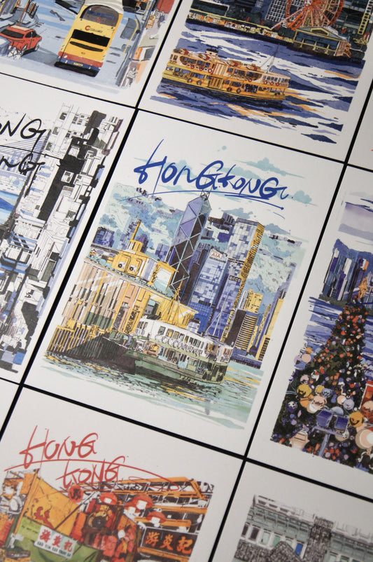 The Star Ferry Postcard (天星小輪）