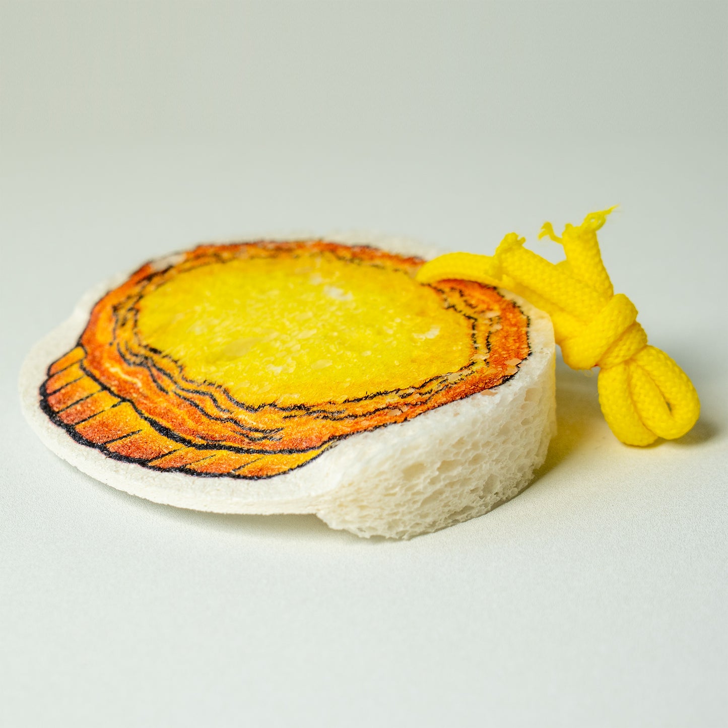 Leaffy Plant Fiber Sponge Tea Rice Tart