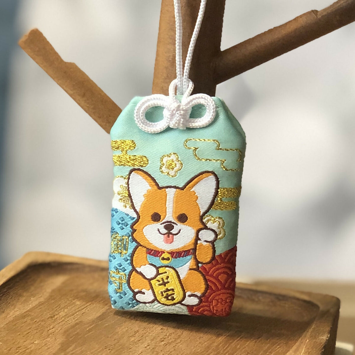 Lucky Corgi Omamori