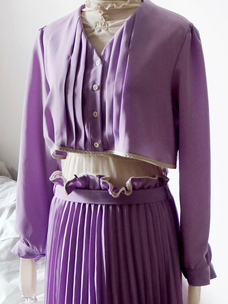 Violet Bouquet 2 Way Blouse
