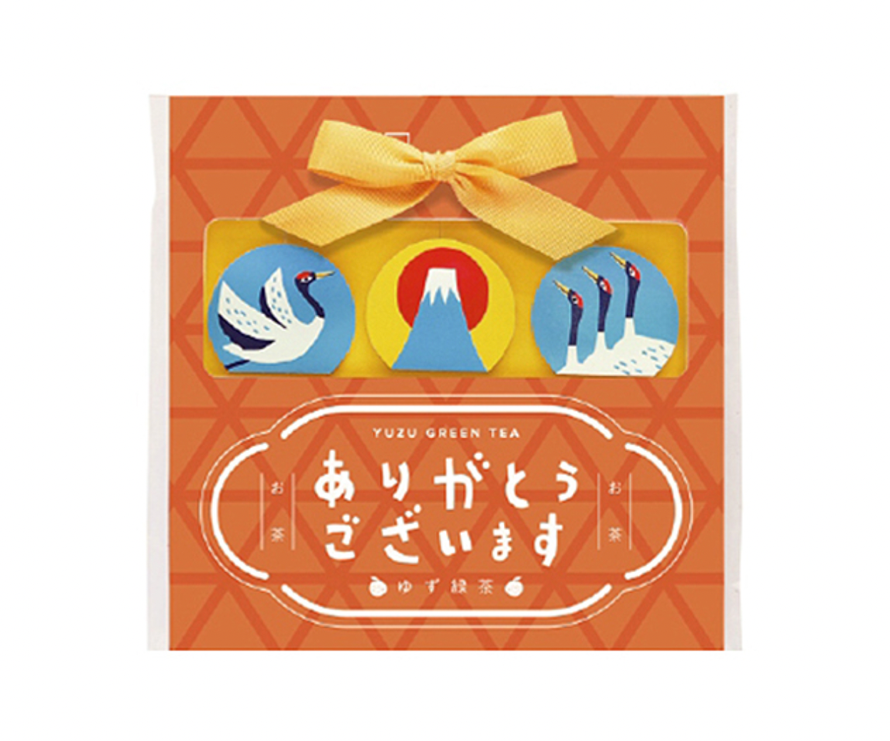日本 感謝贈禮茶包 富士山（柚子綠茶）