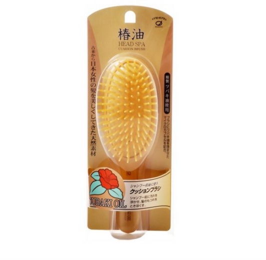 日本金黃椿油護髮按摩梳