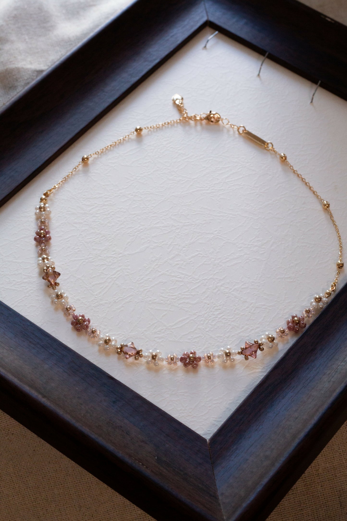 星光花語 Statlit Floral Whispers | 頸鏈 Necklace | 香檳粉 Champagne Pink