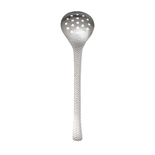 Yan Sanjo stainless steel round long handle spoon (with holes)