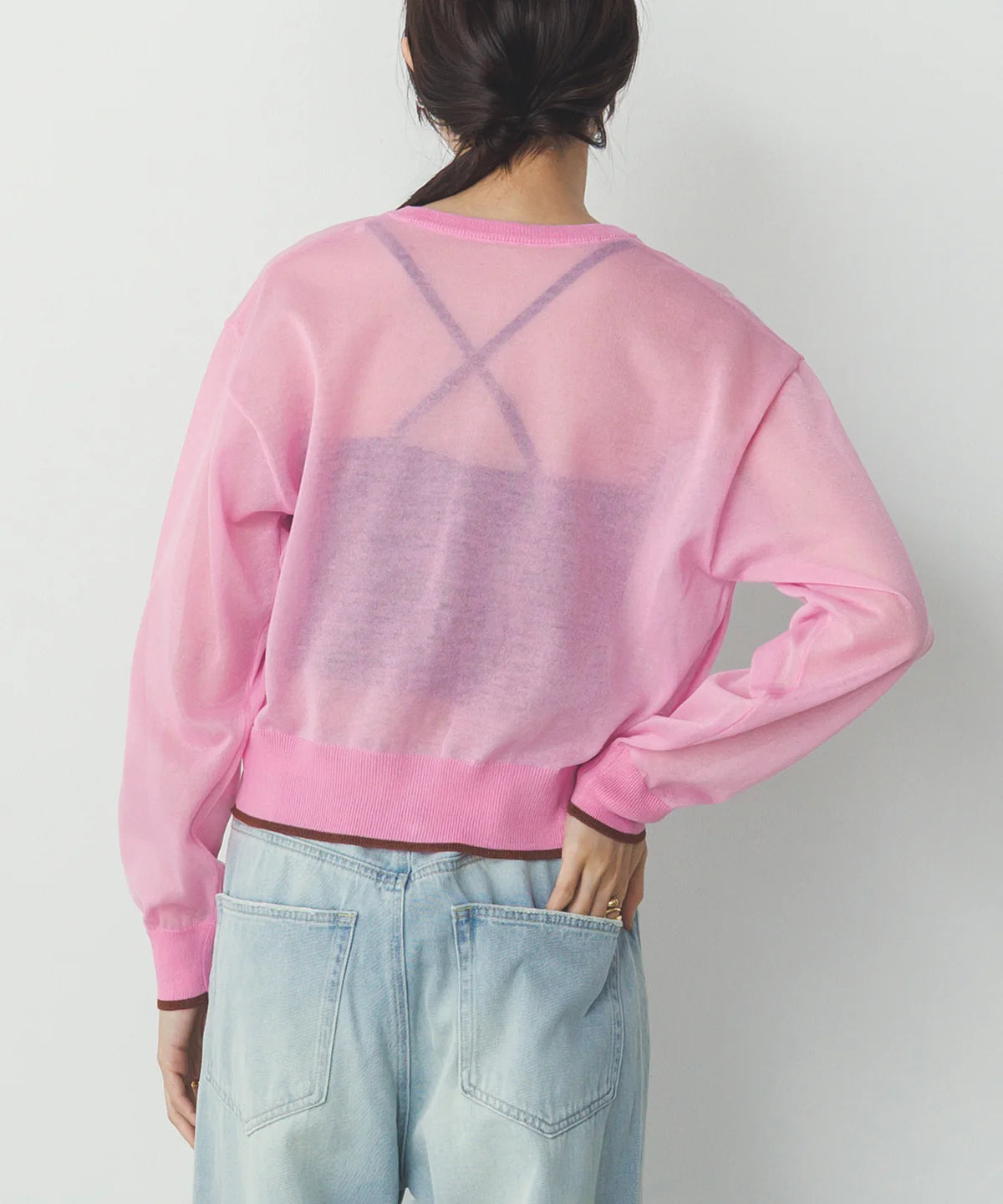 春夏透薄開襟外套