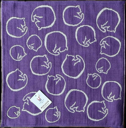 竹笹堂 猫 今治手帕