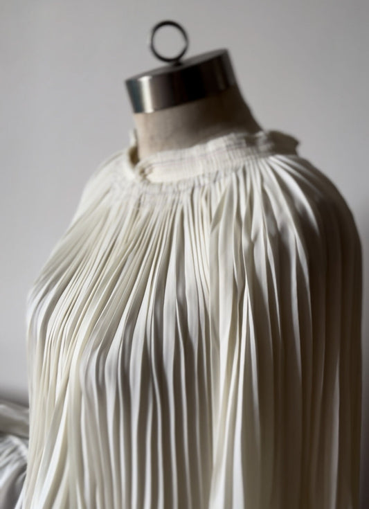 Flying through the Hazy Sky 2 Way Blouse