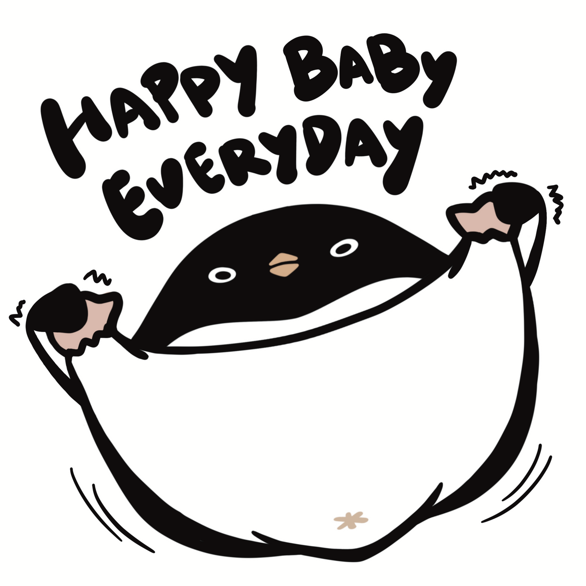 Postcard - Happy Baby Everyday