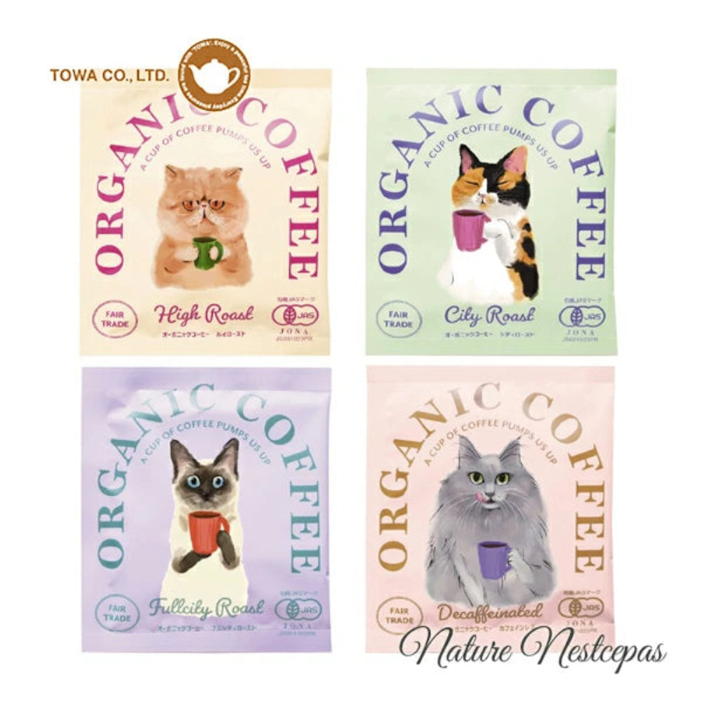 貓咪圖案有機濾掛咖啡