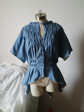 Choppy Waves 2 Way Blouse