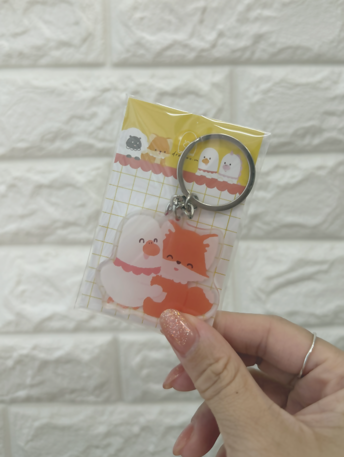鵝和狸系列 (Keychain)