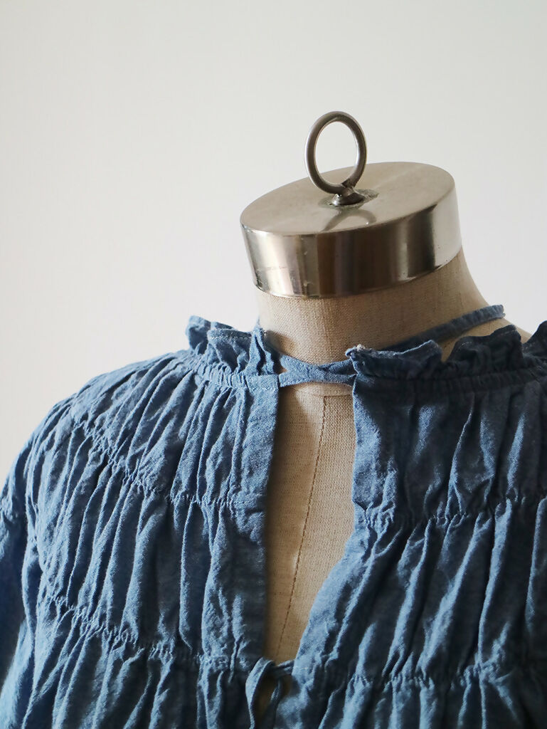 Choppy Waves 2 Way Blouse