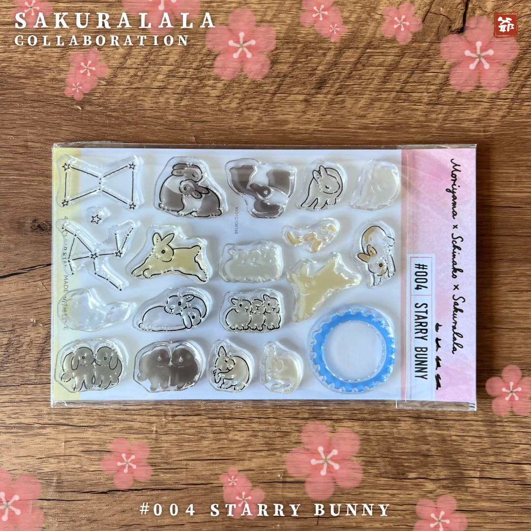Sakuralala x Moriyama x Schinako 聯乘印章 II