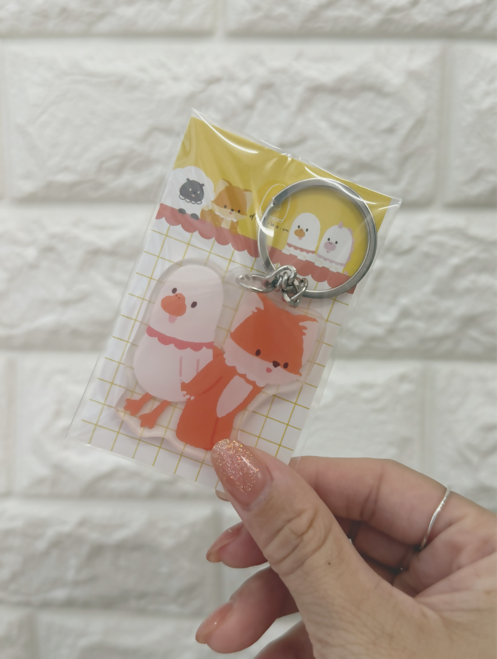 鵝和狸系列 (Keychain)