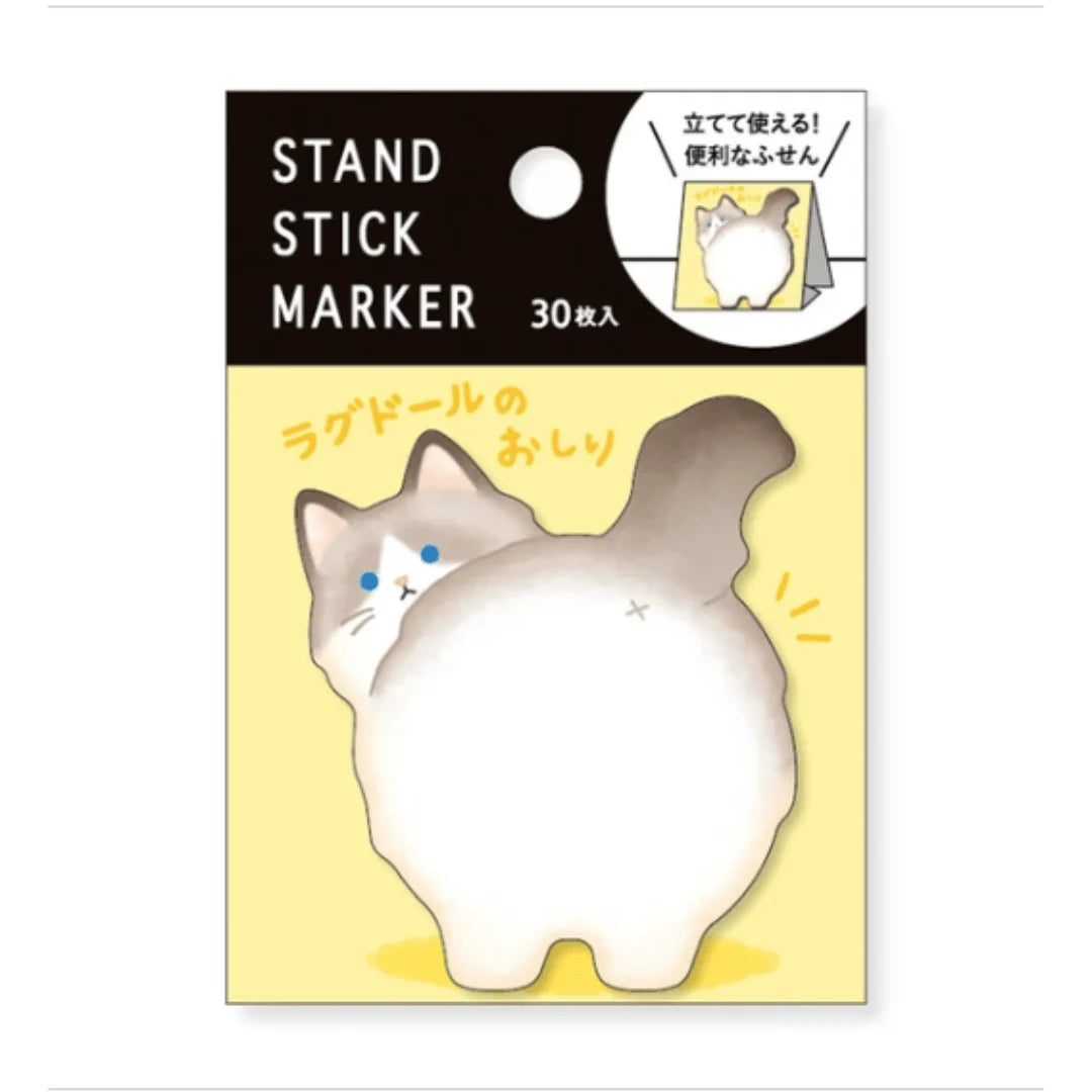 猫咪圖案直立式備忘貼
