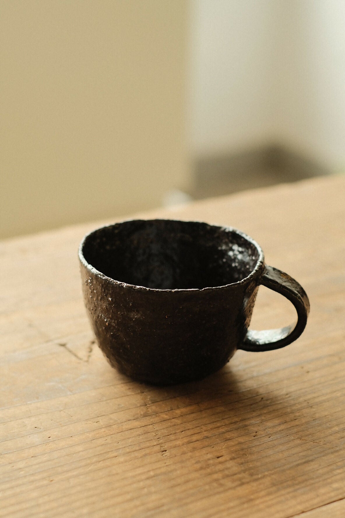 {陶器。日常} - 手捏耳仔杯