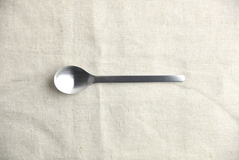 Yan Sanjo Stainless Steel Dessert Spoon for In-machine Use