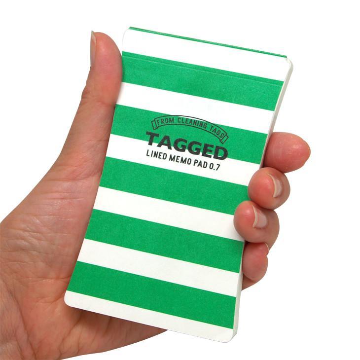 Waterproof Notepad Made in Japan | Green Bar-S