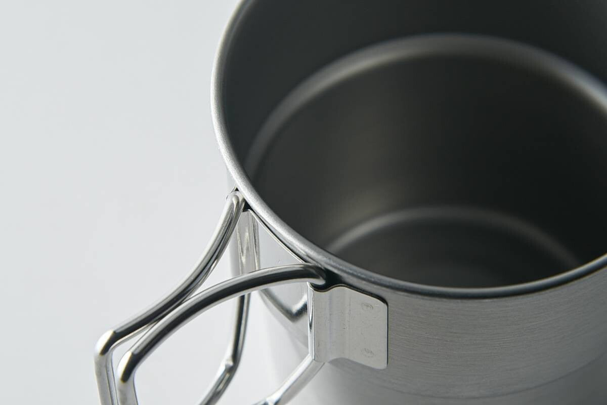 Outdoor special stainless steel cup (Niigata Tsubame City craftsman system)