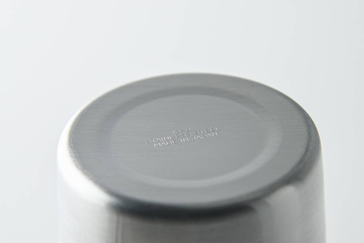 Outdoor special stainless steel cup (Niigata Tsubame City craftsman system)