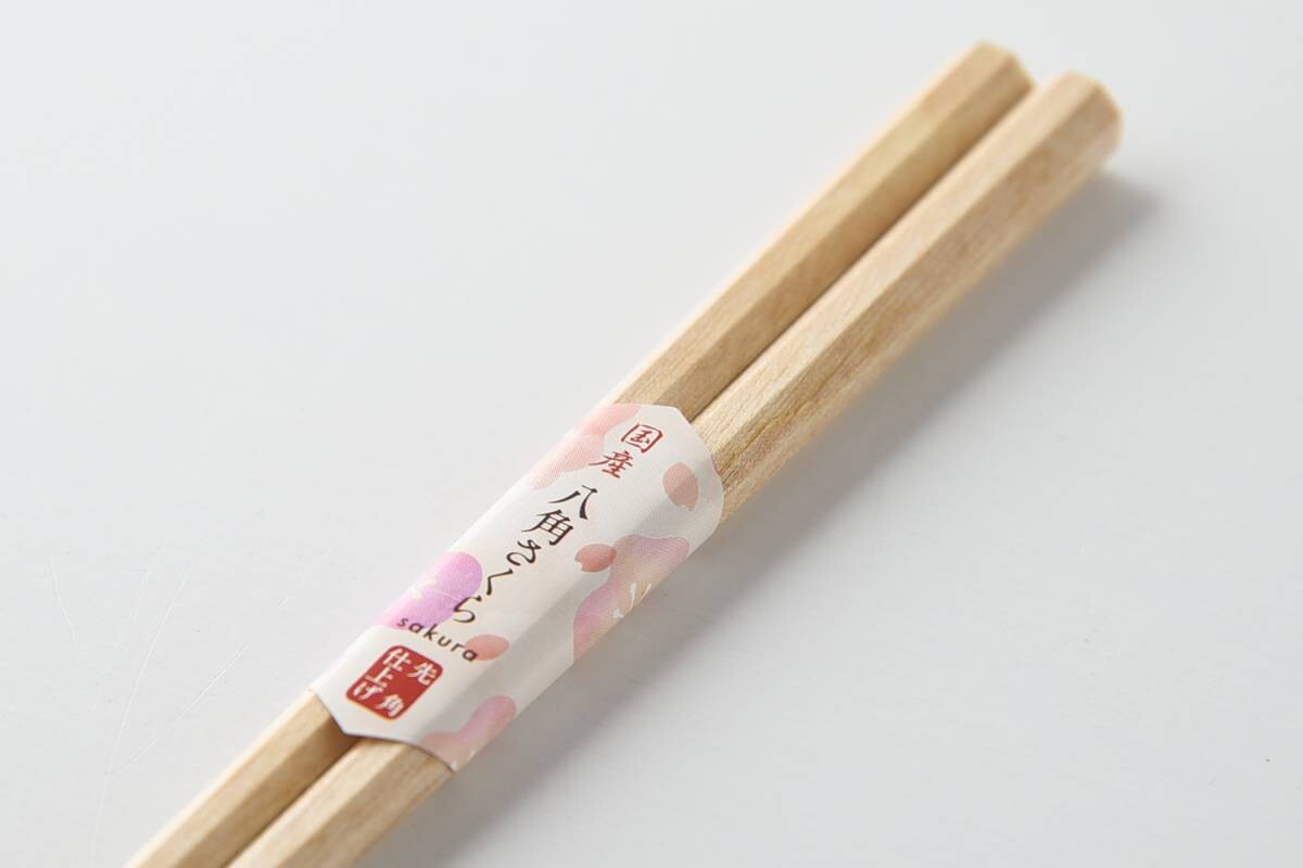日本 八角木筷子 （櫻木/檜木）