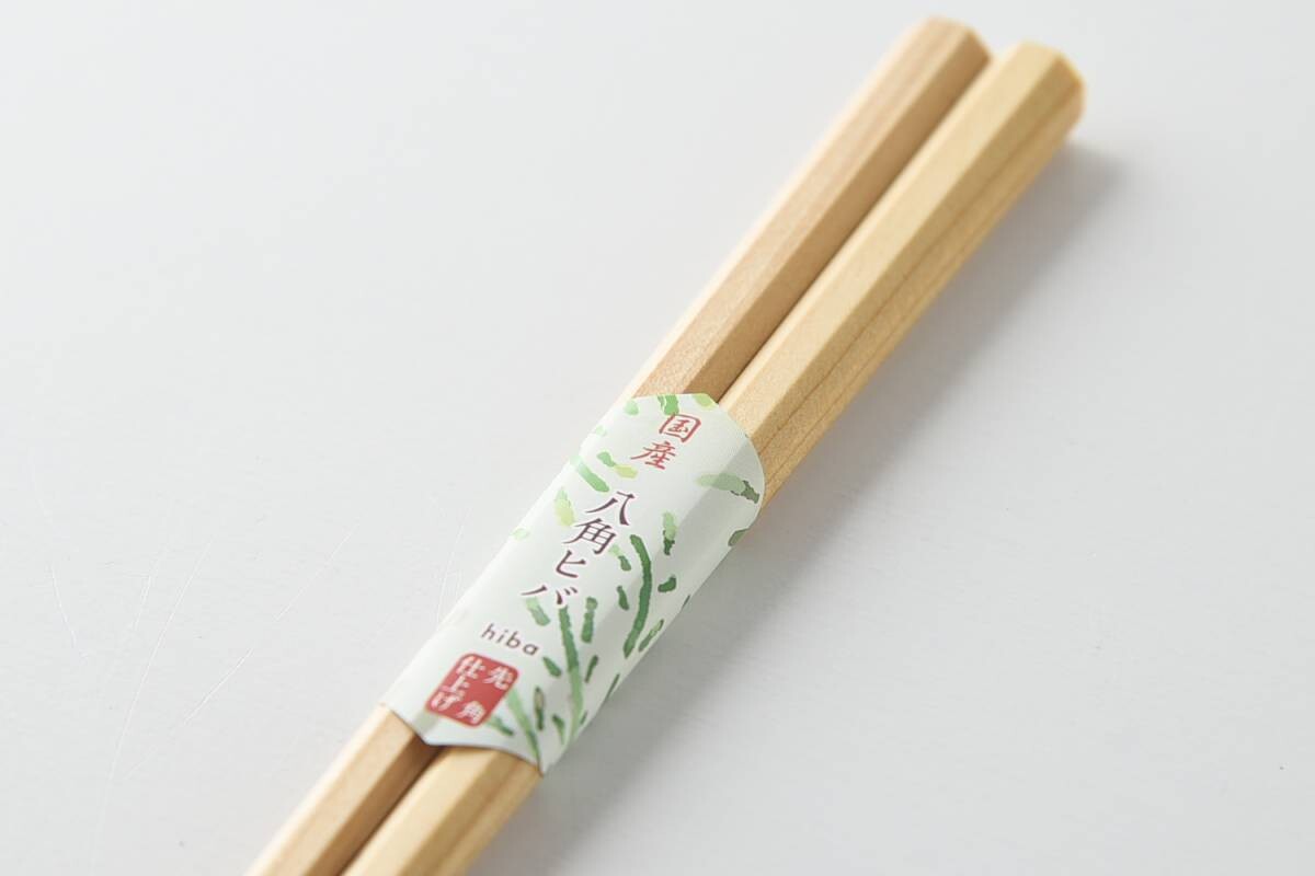 Japanese Octagonal Chopsticks (Sakura/Hinoki)