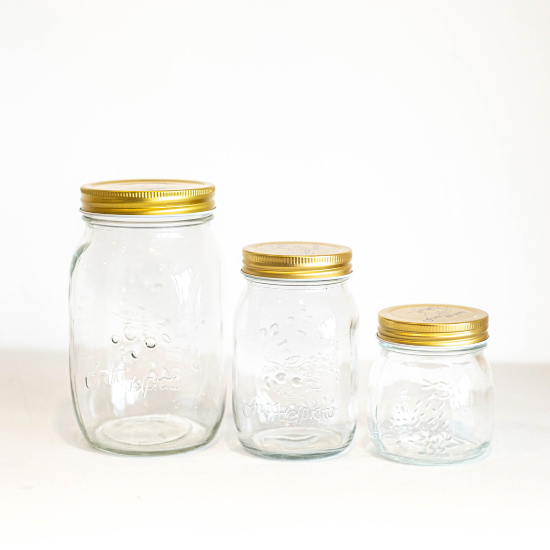 Lead-free glass bottle
