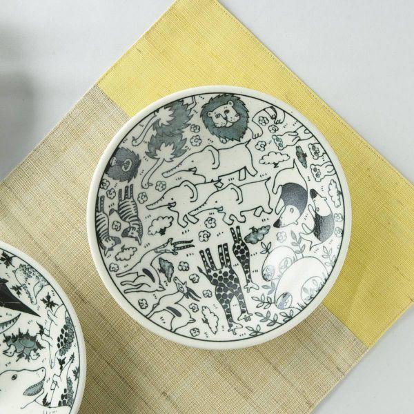 Biological Illustrated Series Japanese Style 17cm Salad Bowl